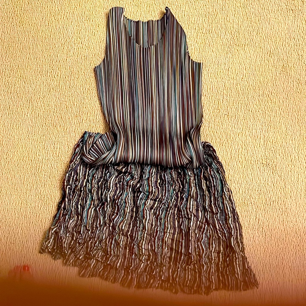 Pleats Please designer Pleated dress size 3